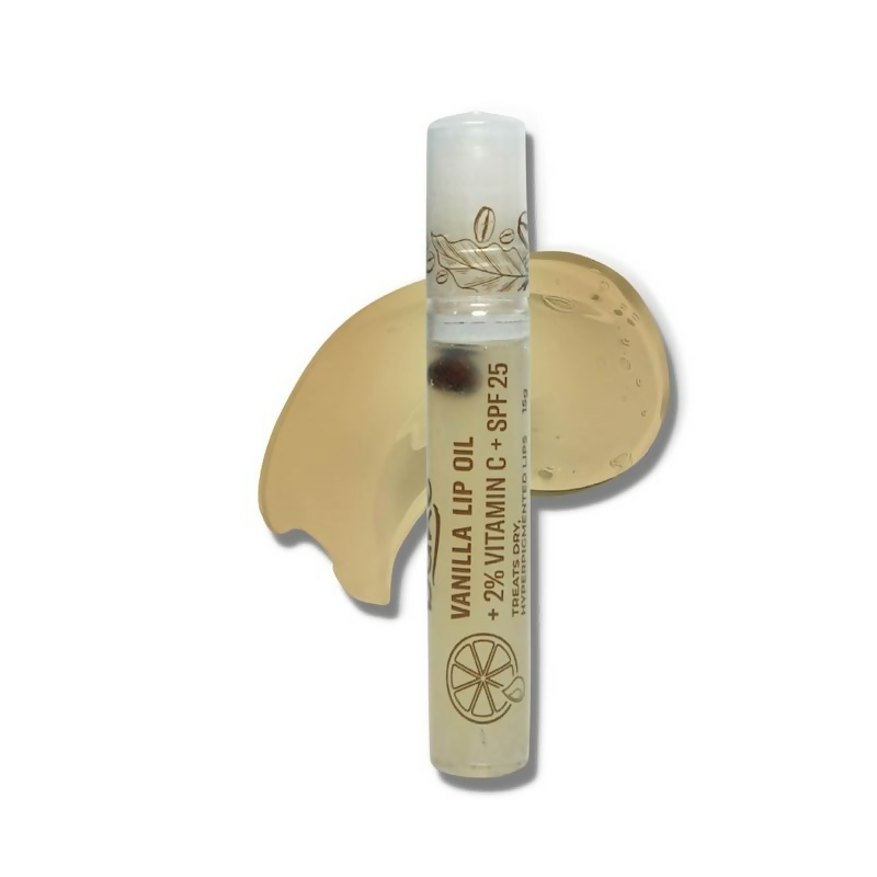 Bake 2% Vitamin C Vanilla Lip Oil Spf 25 Pa+++ | Swadesiicart