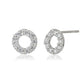 Set Of 2 Gold-Polished With Enamel & Cz Stud Earring For Girls - Wahe Jewels - Swadesiicart