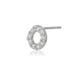 Set Of 2 Gold-Polished With Enamel & Cz Stud Earring For Girls - Wahe Jewels - Swadesiicart
