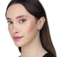 Gold-Polished With Cz Ear Lobe Earring For Women - Wahe Jewels - Swadesiicart