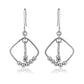 Gold-Polished Cz Contemporary Drop Earring For Women - Wahe Jewels - Swadesiicart