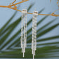 Gold-Polished & Cz Enamel Heart Drop Earring For Women - Wahe Jewels - Swadesiicart