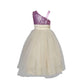 Asmaani Baby Girl's white Color Satin A-Line Maxi Full Length Dress (AS-DRESS-22017)