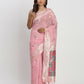 Shree Shyam Fashion Linen Cotton Light Pink Saree