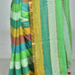 Exclusive Collection Beautiful Multi2 Pure Cotton Woven Handloom Saree With Running Blouse Piece - Swadesiicart