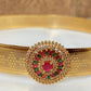 Adjustable Waist Belt/ Vaddanam/ Kamarband With Multicolor Pendant | Swadesiicart