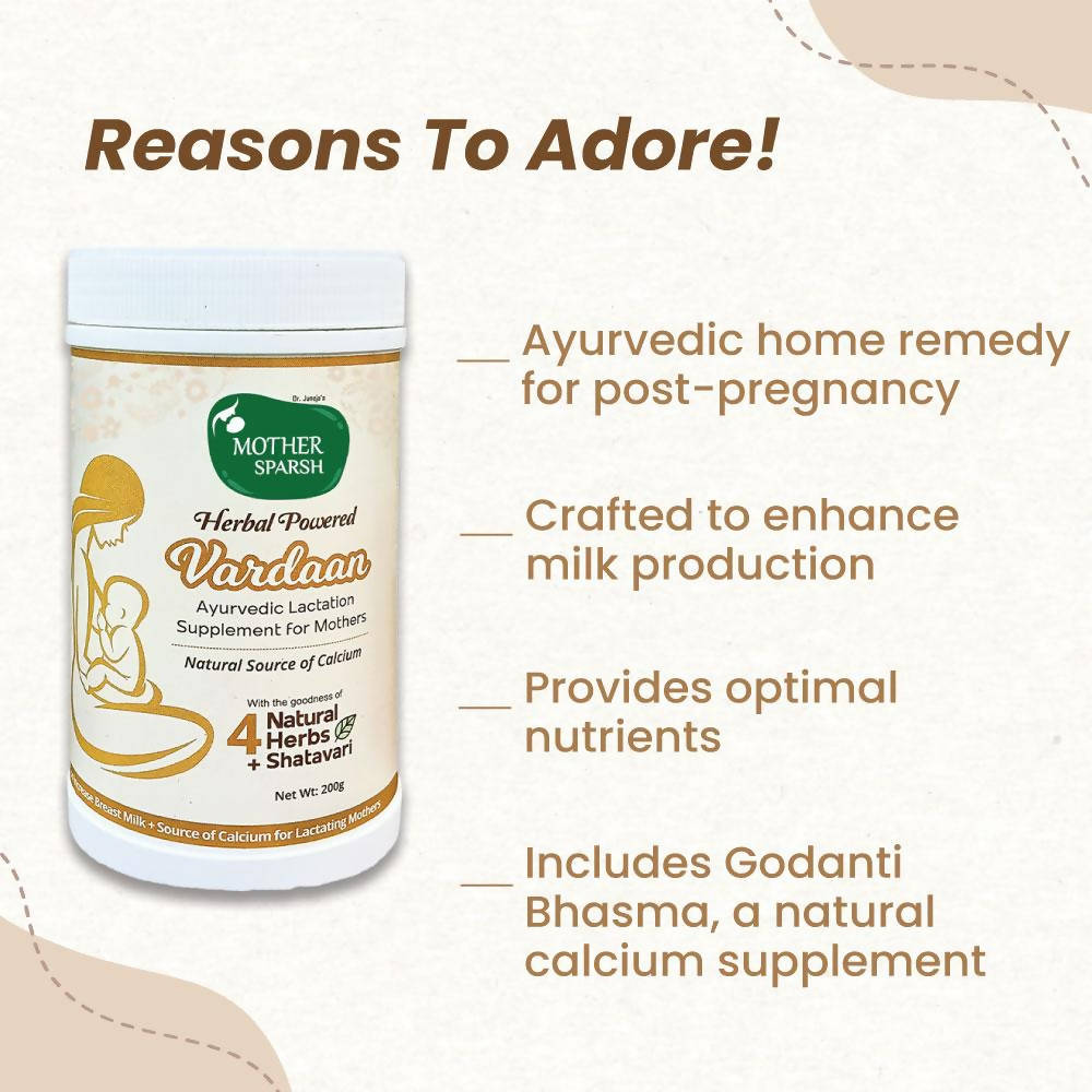 Mother Sparsh Herbal Powered Vardaan | Swadesiicart