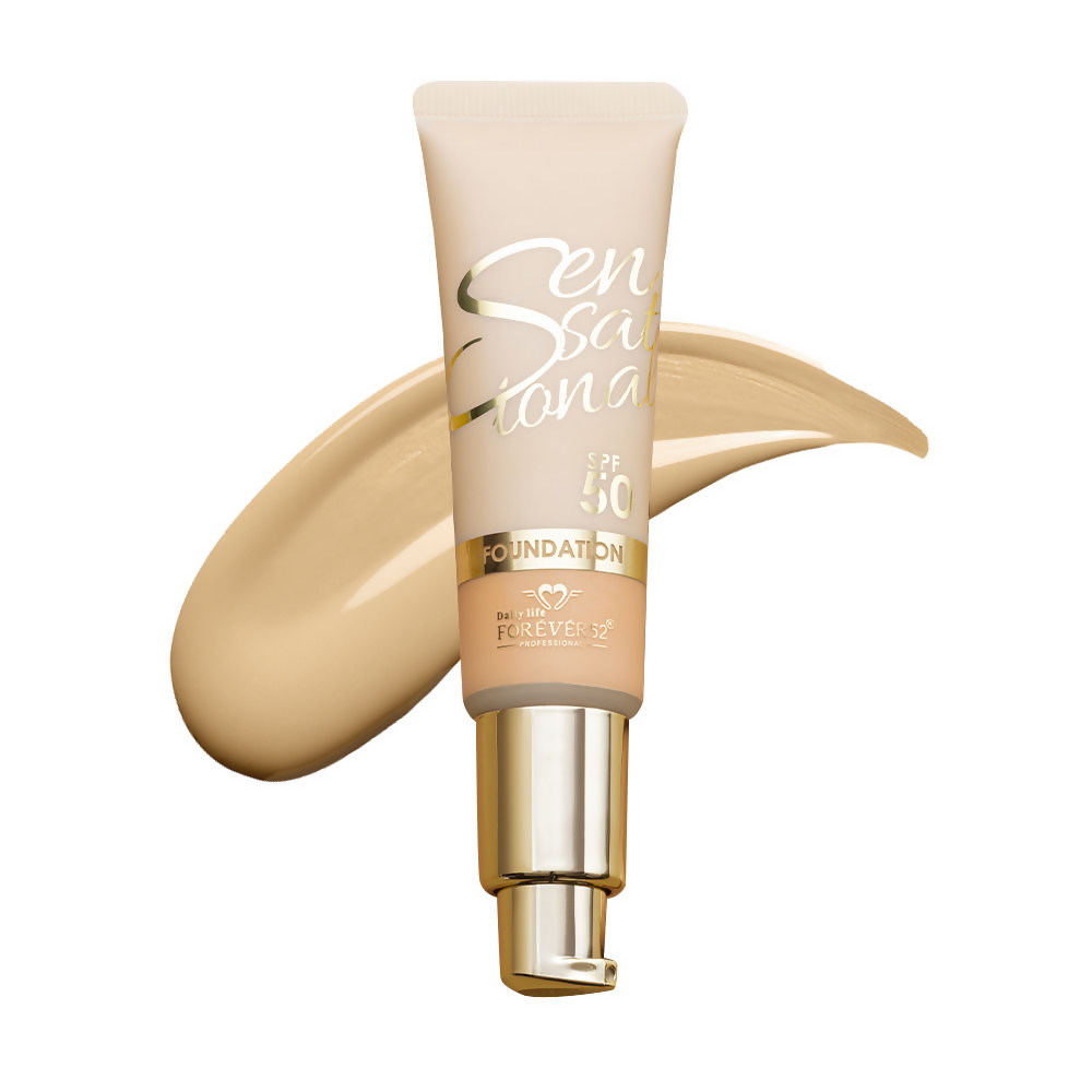 Daily Life Forever52 Sensational SPF 50+ Foundation - Biscuit 06 | Swadesiicart