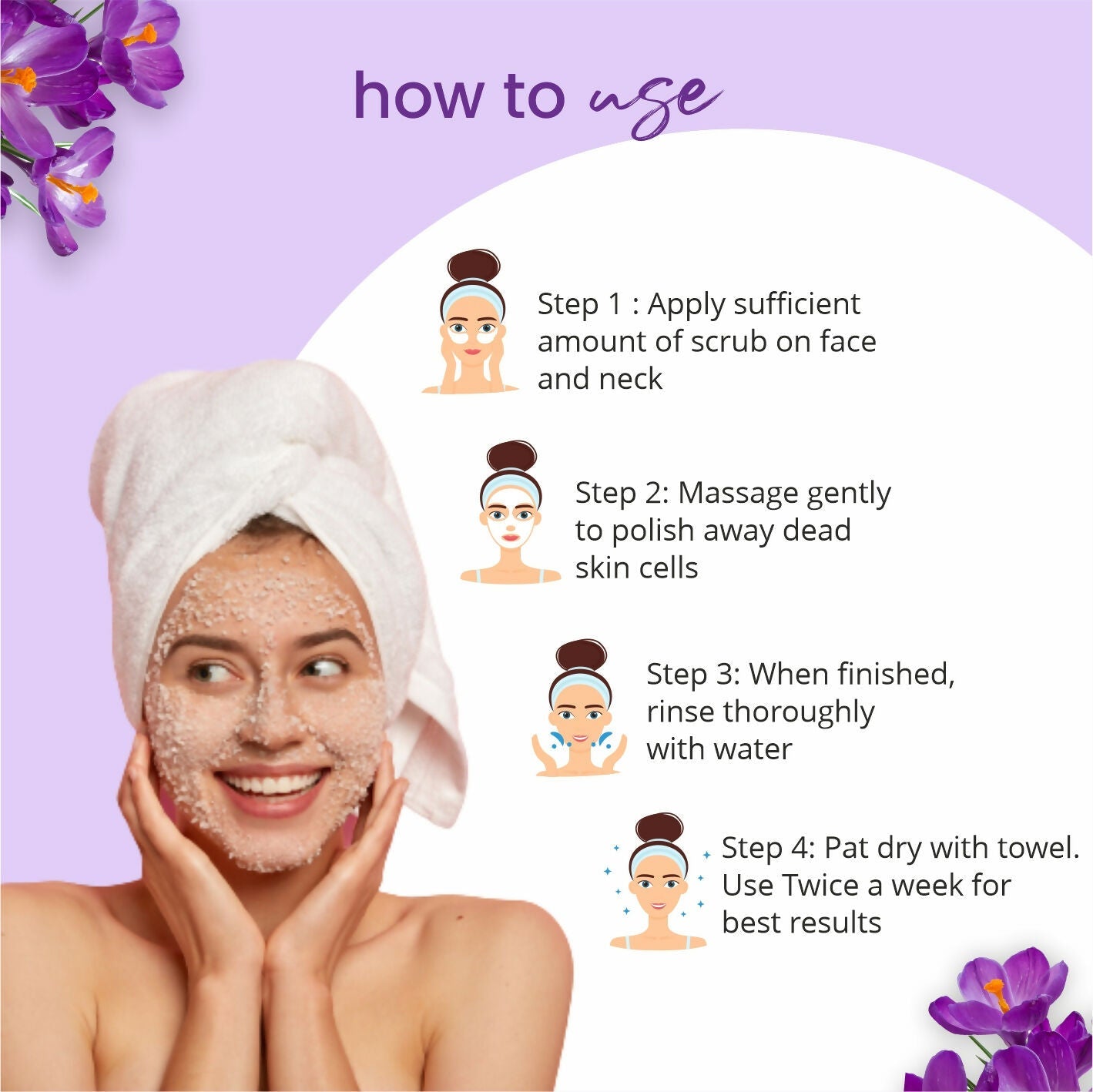 Globus Naturals Ayurvedic Kumkumadi Skin Lightening Face Scrub | Swadesiicart