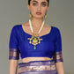Vishnu Weaves Women's Royal Paithani Silk Zari Woven Saree with Blouse - Swadesiicart