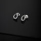 Silver Toned With Pearl & Cz Studded Studs Earring - Wahe Jewels - Swadesiicart