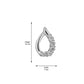 Silver Toned With Pearl & Cz Studded Studs Earring - Wahe Jewels - Swadesiicart