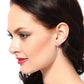 925 Sterling Silver Rhodium Plated With Leaf Drop Earring - Wahe Jewels - Swadesiicart