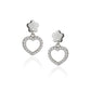 Gold-Polished With Pearl Floral Drop Earring - Wahe Jewels - Swadesiicart