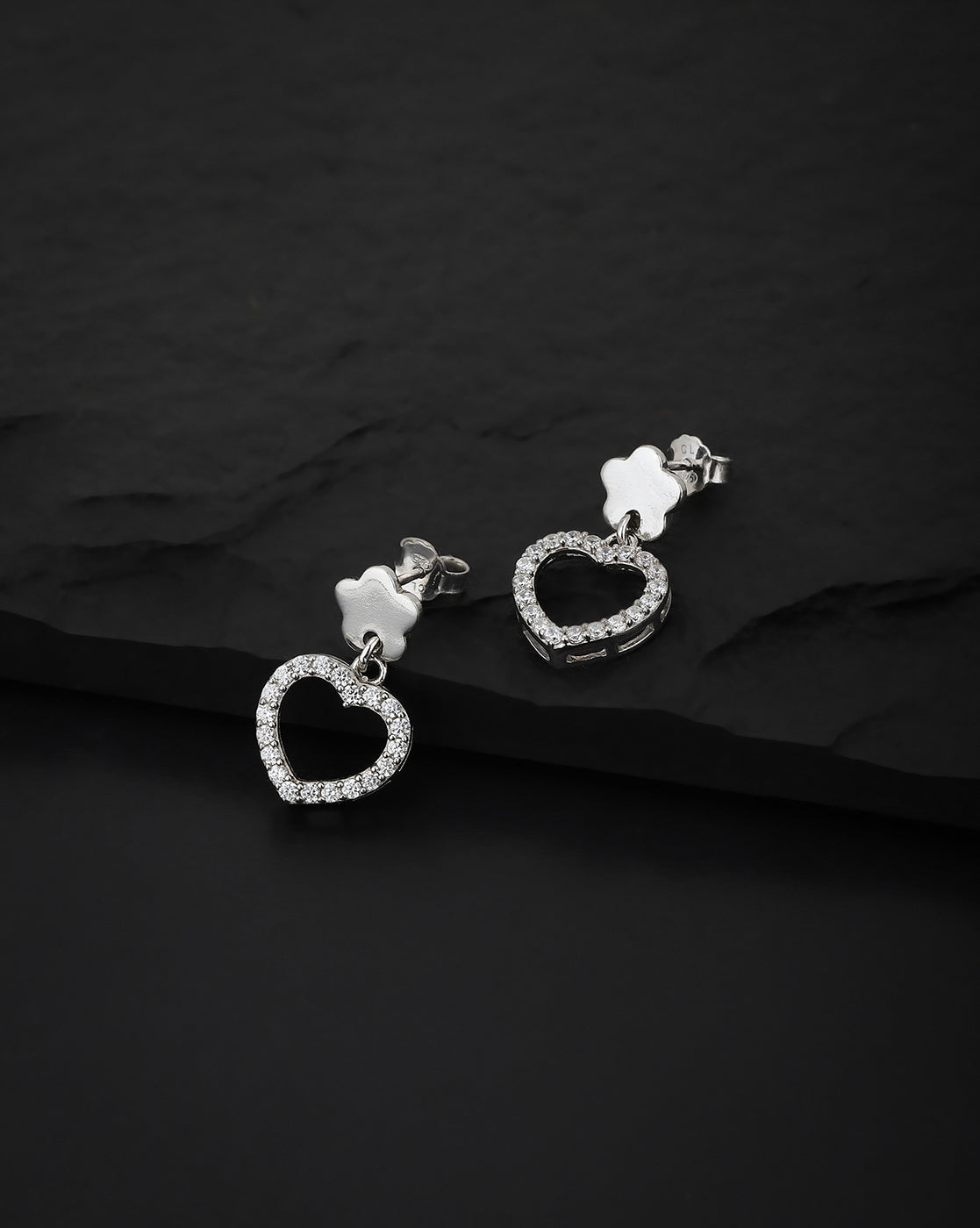 Gold-Polished With Pearl Floral Drop Earring - Wahe Jewels - Swadesiicart