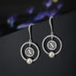 Rose Gold-Polished Cz Drop Earring With Dangling Heart For Women - Wahe Jewels - Swadesiicart