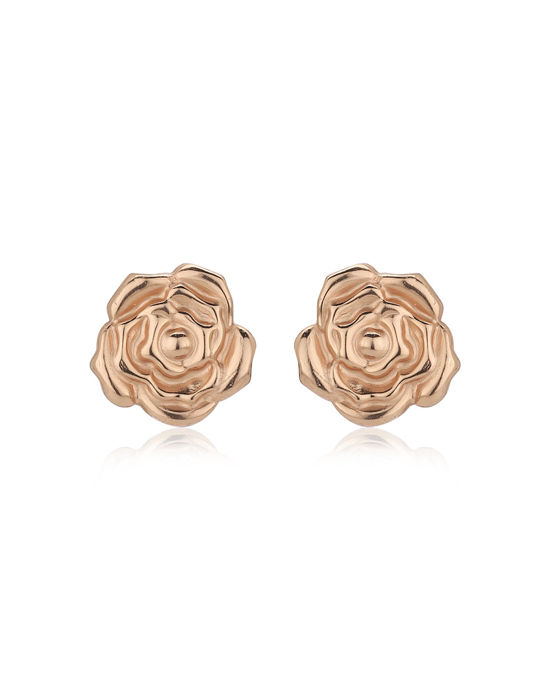 Gold-Polished With Dangling Cz Half Hoop Earring - Wahe Jewels - Swadesiicart