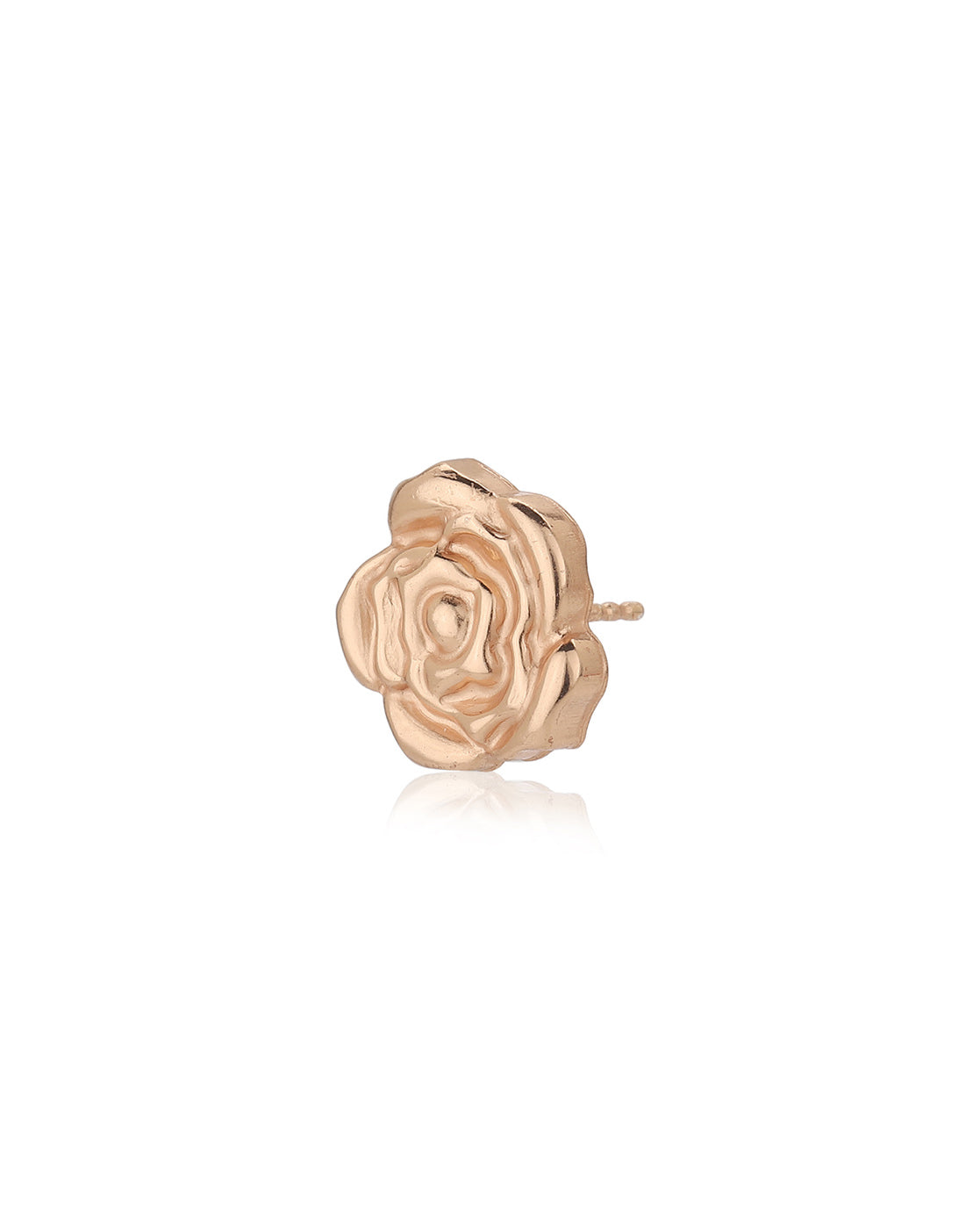 Gold-Polished With Dangling Cz Half Hoop Earring - Wahe Jewels - Swadesiicart
