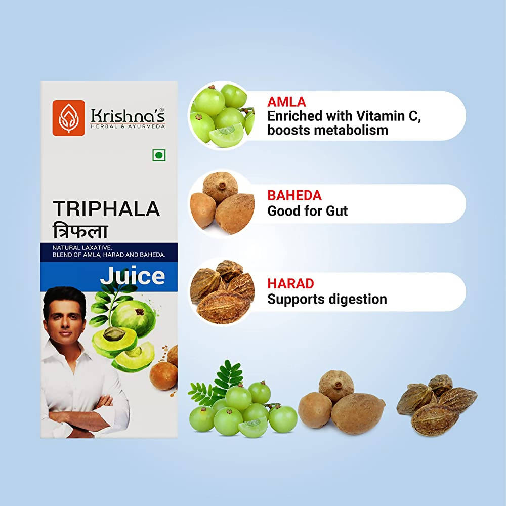 Krishna's Herbal & Ayurveda Triphala Juice | Swadesiicart