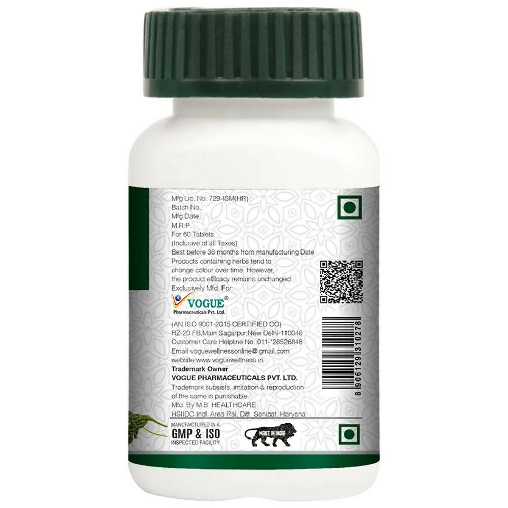 Vogue Wellness Karela Tablets - Swadesiicart