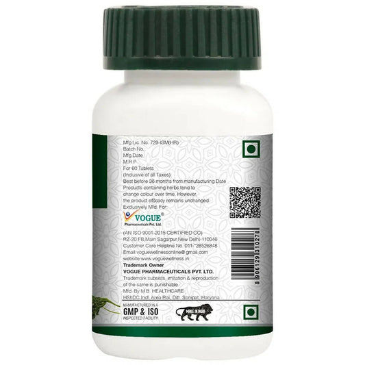 Vogue Wellness Karela Tablets - Swadesiicart