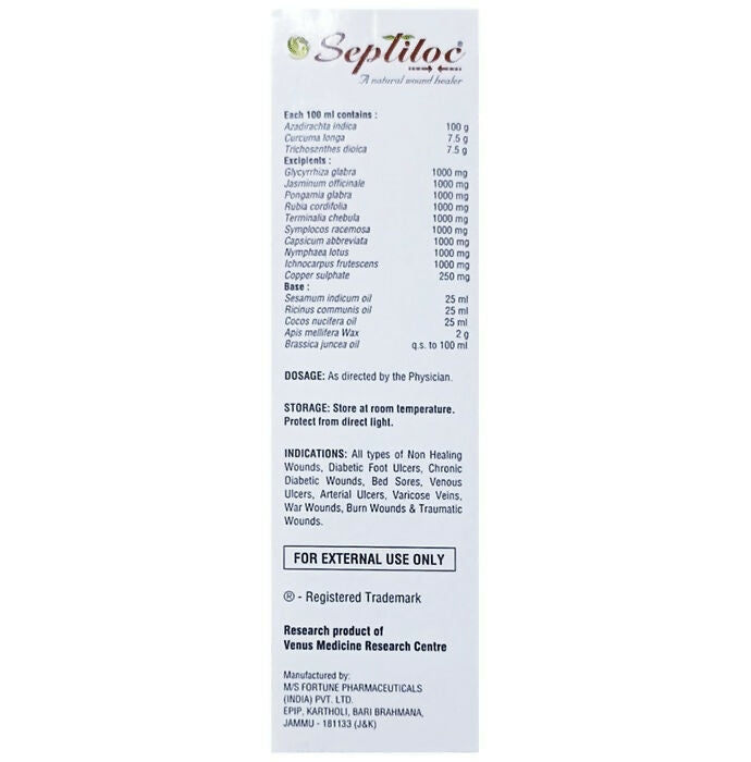 Venus Remedies Septiloc Solution - Swadesiicart