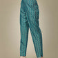Jyoti Fashion Women's Rama Rayon Embroidered Kurta Pant Set | Swadesiicart