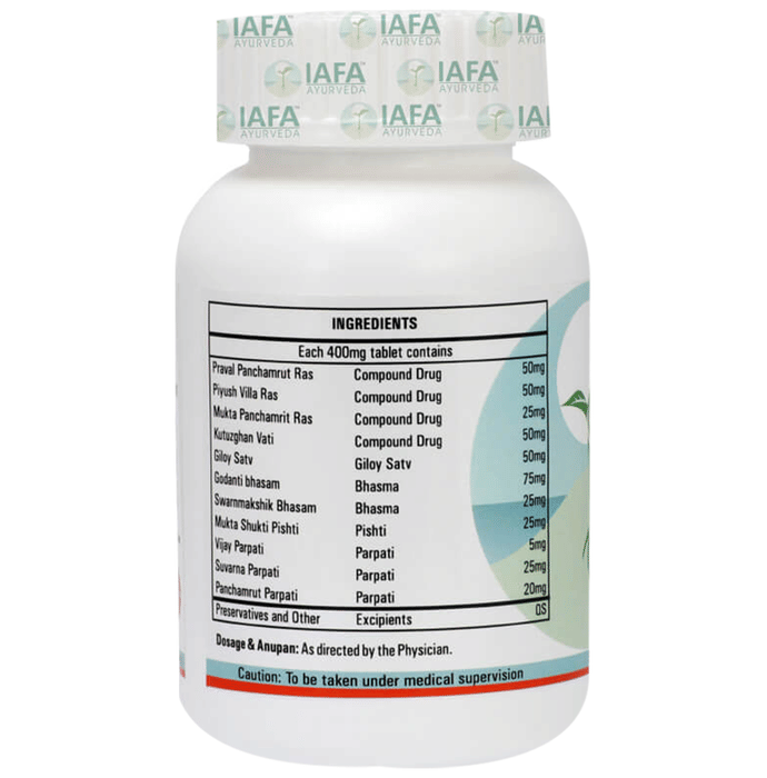 Iafa Ayuveda Anthra Mithram Gulika  Tablets | Swadesiicart