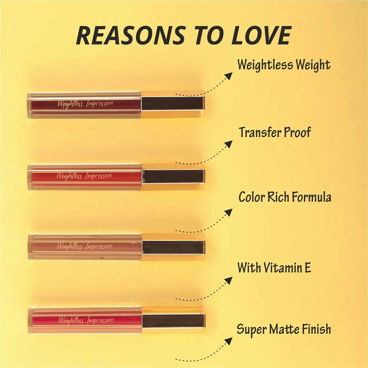 FLiCKA Weightless Impression 08 August - Maroon Matte Finish Liquid Lipstick - Limited Time Offer - Swadesiicart