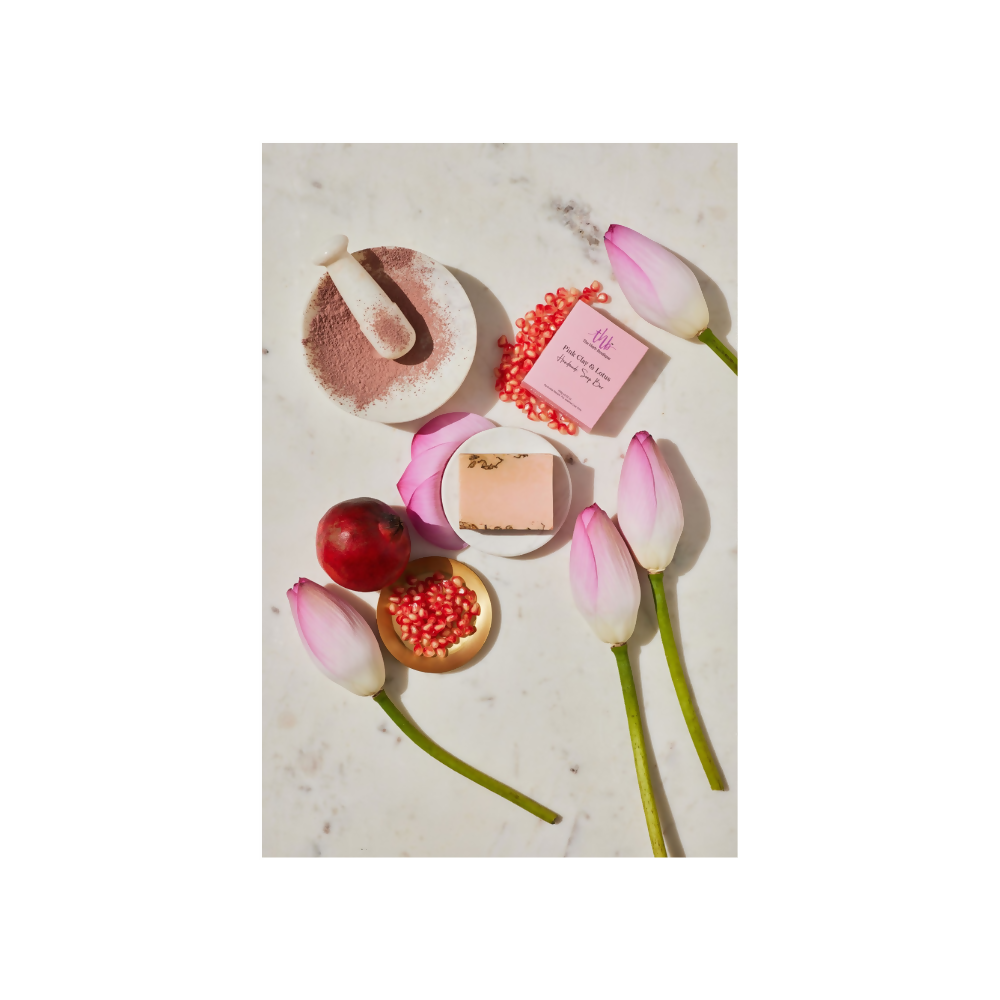 The Herb Boutique Rose And Charcoal Sugar Soap Bar - Swadesiicart