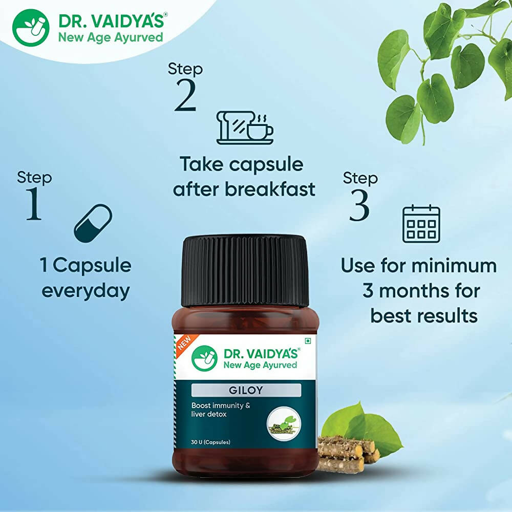 Dr. Vaidya's Giloy Capsules - Swadesiicart