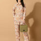 Myshka Women's Multi Printed Shirt With Trousers - Swadesiicart