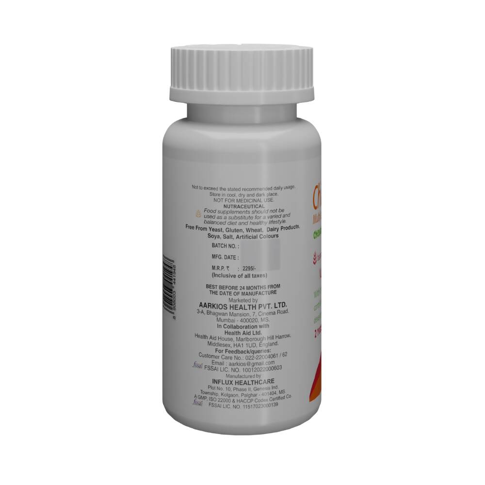 HealthAid Childrens MultiVitamin and Minerals Chewable Tablets | Swadesiicart