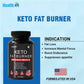 Healthvit Keto Fat Burner With Garcinia, Green Tea, Green Coffee Capsules | Swadesiicart