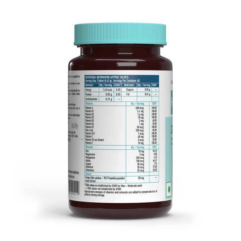 HK Vitals Zinc Complex Tablets | Swadesiicart
