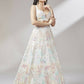 House of Panchhi Cream Net Sequinse Work Lehenga & Blouse with Dupatta | Swadesiicart
