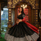 Jyoti Fashion Women's Black Faux Georgette 5MM Sequins with Zari Embroidered Designer Lehenga Choli Set | Swadesiicart