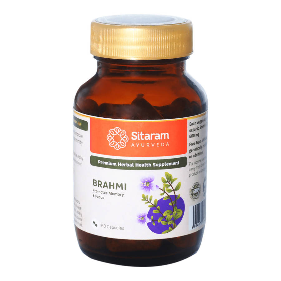 Sitaram Ayurveda Brahmi Capsules | Swadesiicart
