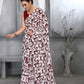 Aayaa Designer Printed Georgette Saree - Multi Color