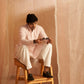 Pink Viscose Chikankari Embroidery Work Men's Kurta Set - Mahotsav | Swadesiicart