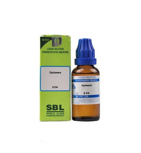 SBL Homeopathy Cyclamen Dilution | Swadesiicart