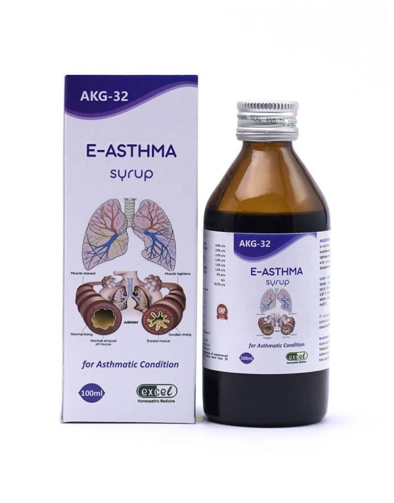 Excel Pharma E-Asthma Syrup | Swadesiicart