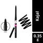 Elle 18 Eye Drama Kajal-Bold Black - Swadesiicart