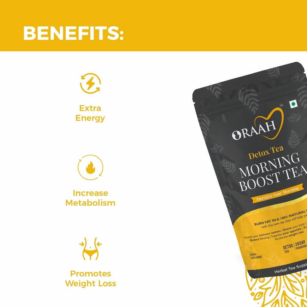 Oraah Detox Tea Morning Boost Tea | Swadesiicart