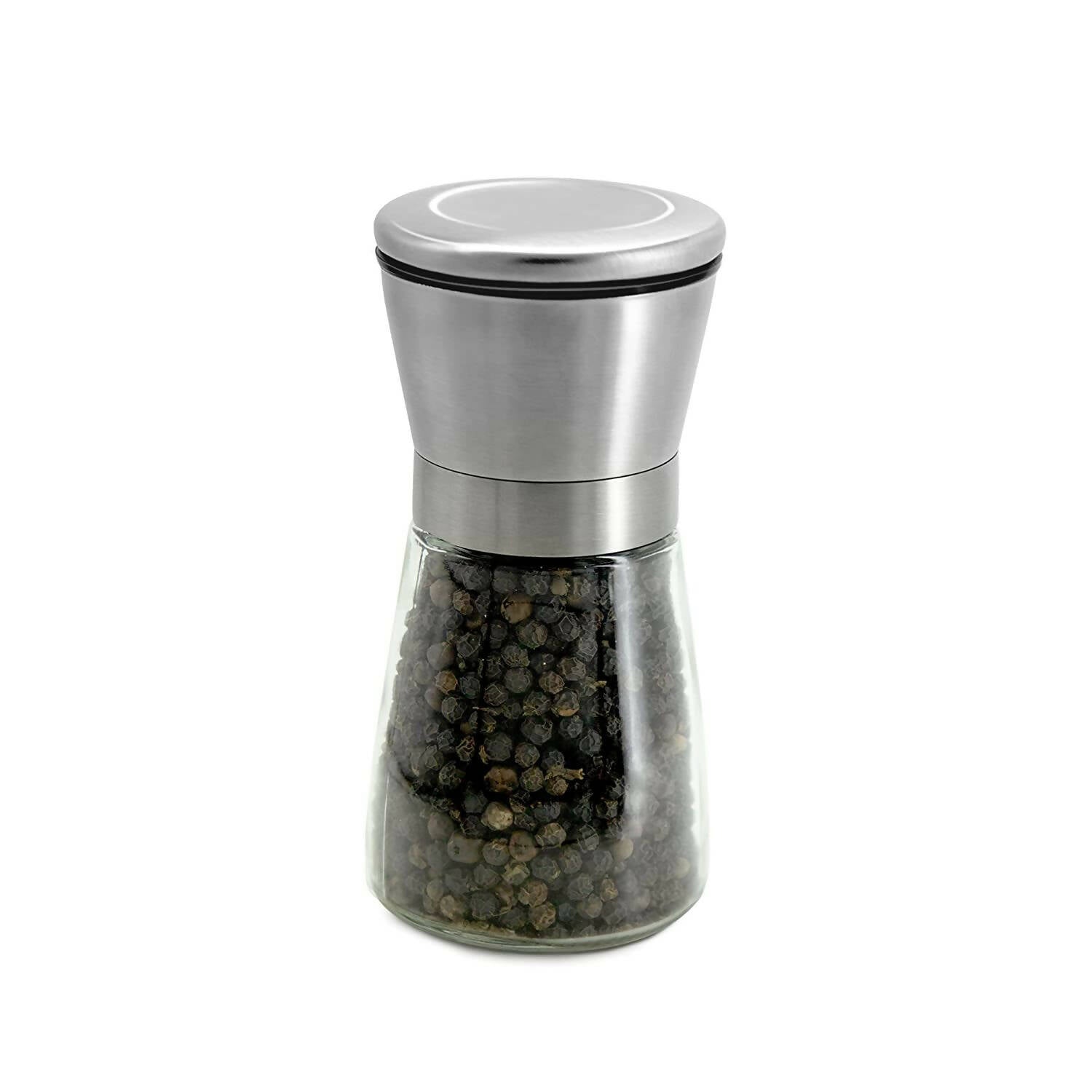 LocoKerala Tellicherry Black Peppercorns with Grinder - Swadesiicart