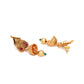 Temple Choker with Matching Jhumki Jewellery Set (Gold) - Ruby Raang - Swadesiicart
