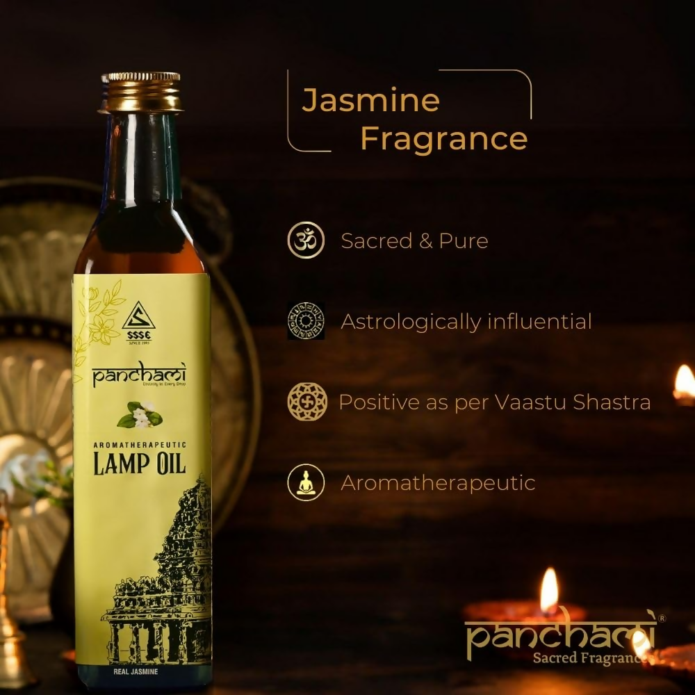 Panchami Sacred Fragrances - Jasmine Lamp Oil | Swadesiicart