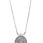 Mominos Fashion Johar Kamal Oxidised Silver-Plated Long Chain with Pendant & Studs For Women | Swadesiicart