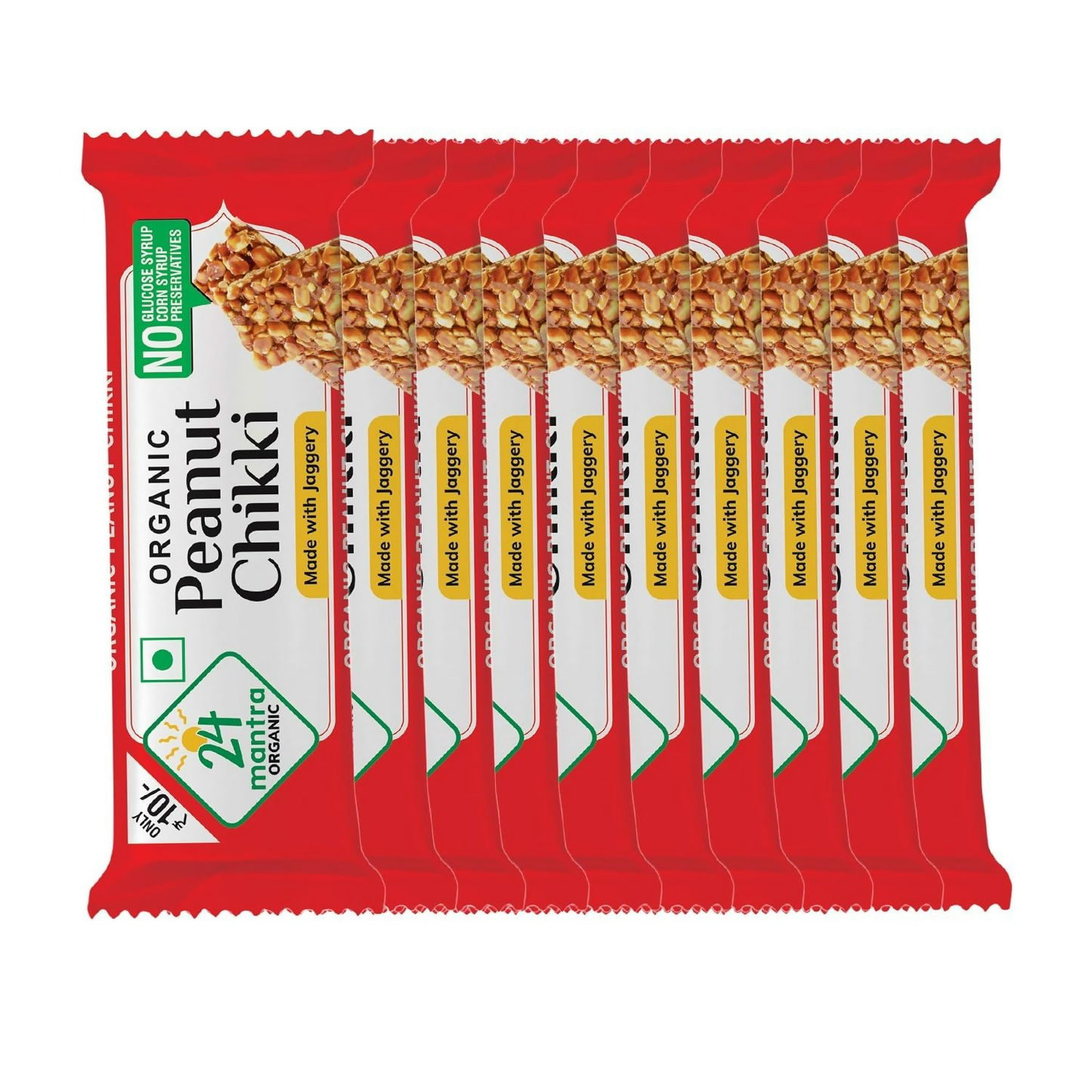 24 Mantra Organic Peanut Chikki | Swadesiicart