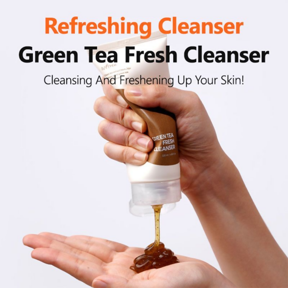 Isntree Green Tea Fresh Cleanser - Swadesiicart